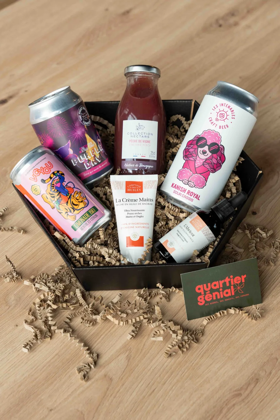Coffret cadeau Quartier G&eacute;nial