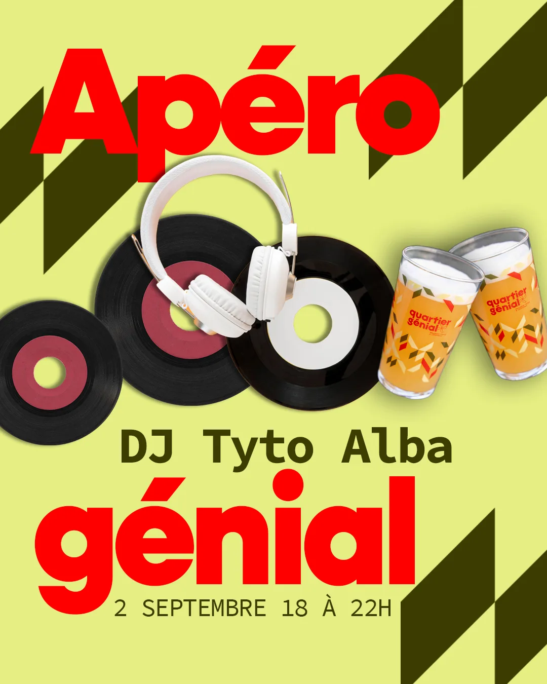 Ap&eacute;ro G&eacute;nial avec DJ Tyto Alba